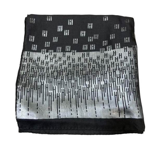 HERMES Gray Silk Scarf - Picture 2 of 9